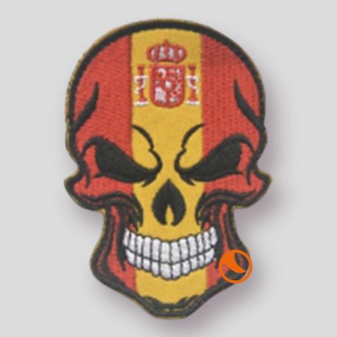 Parche Calavera España F96