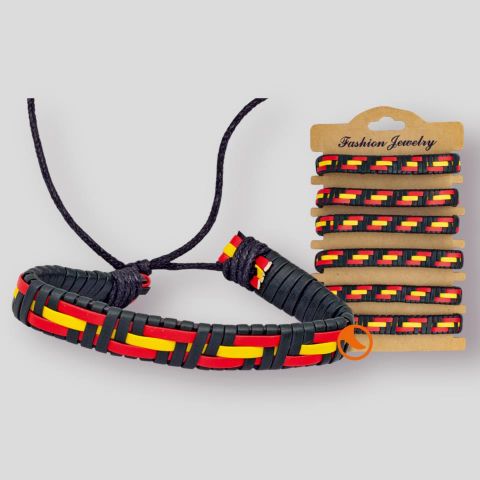 Pulsera Polipiel Bandera España