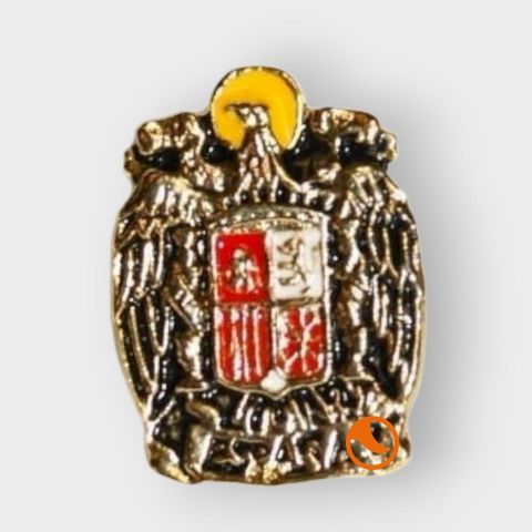 Pin bandera águila