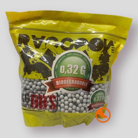 Bolas bio Raccoon ext. 0,32g 1kg