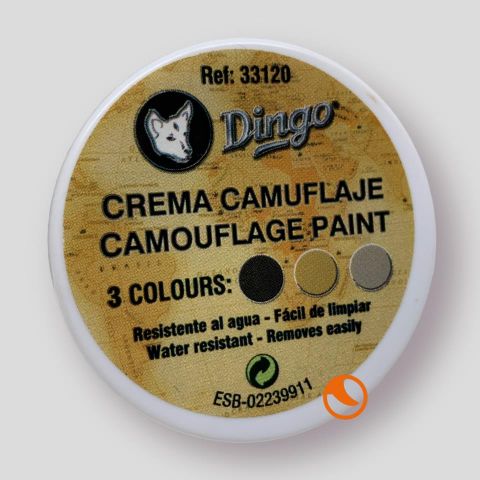 Pintura camuflaje tarro 3 colores