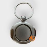 LLavero oval giratorio con chapa E. Tierra