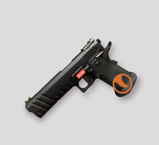 Pistola Aw Custom HI capa HX2003 negra